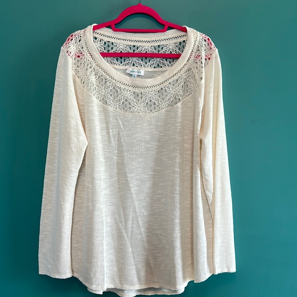 Grace & Lace lulalace top, NWT, XL.